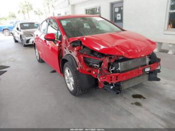  Salvage Chevrolet Cruze