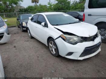  Salvage Toyota Corolla