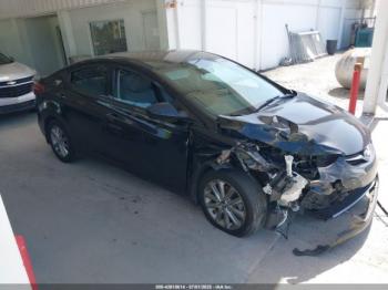  Salvage Hyundai ELANTRA