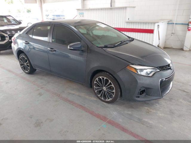  Salvage Toyota Corolla