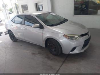  Salvage Toyota Corolla