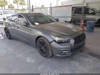  Salvage INFINITI Q50
