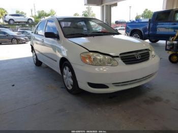  Salvage Toyota Corolla