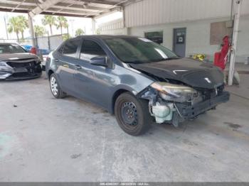  Salvage Toyota Corolla