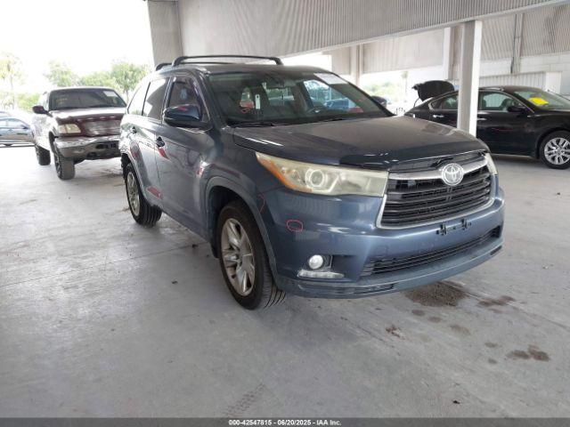  Salvage Toyota Highlander