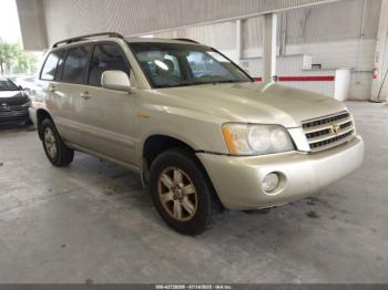  Salvage Toyota Highlander