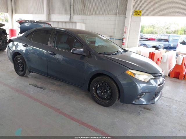  Salvage Toyota Corolla