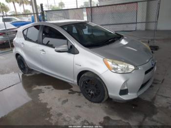  Salvage Toyota Prius c