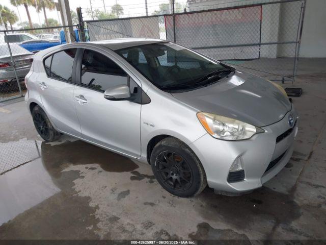  Salvage Toyota Prius c