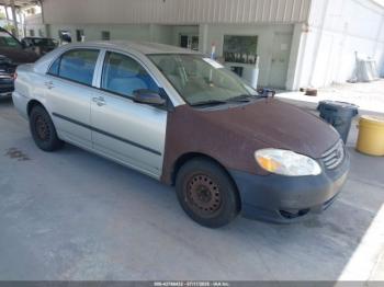  Salvage Toyota Corolla