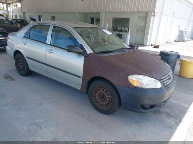  Salvage Toyota Corolla