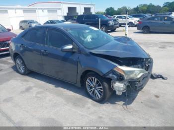  Salvage Toyota Corolla