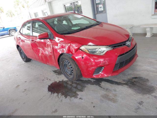  Salvage Toyota Corolla