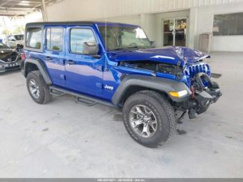 Salvage Jeep Wrangler