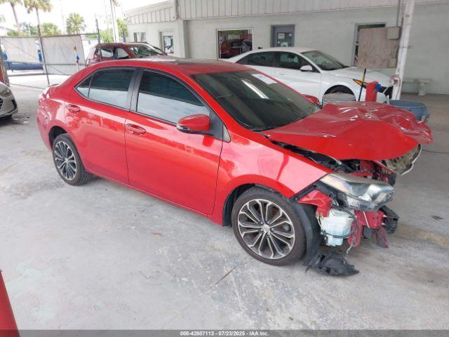  Salvage Toyota Corolla