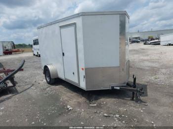  Salvage Rock Solid Cargo 12  Enclosed Trailer