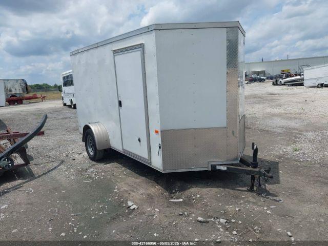  Salvage Rock Solid Cargo 12  Enclosed Trailer