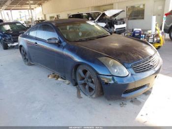  Salvage INFINITI G35
