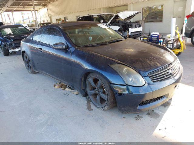  Salvage INFINITI G35