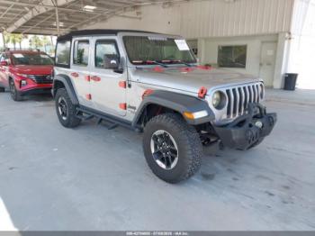  Salvage Jeep Wrangler