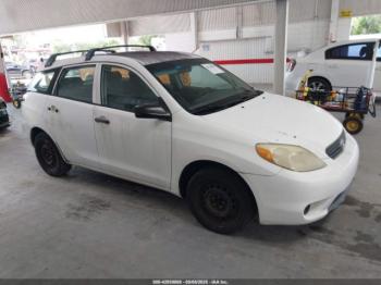  Salvage Toyota Matrix