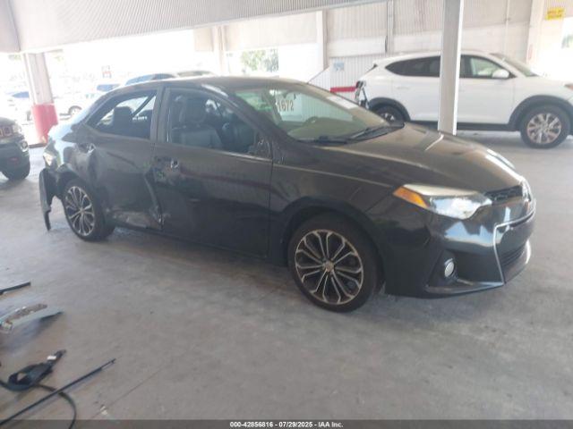  Salvage Toyota Corolla