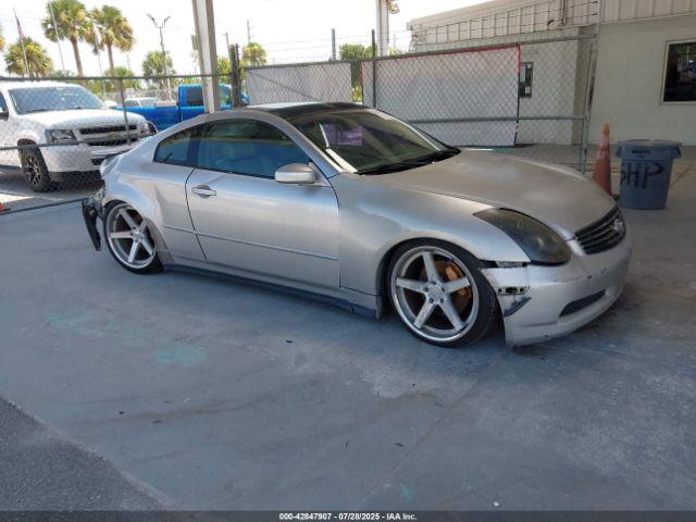  Salvage INFINITI G35