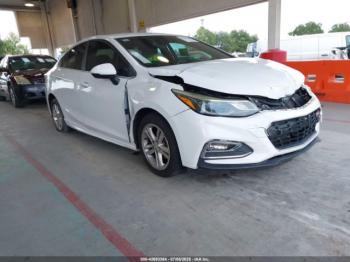  Salvage Chevrolet Cruze