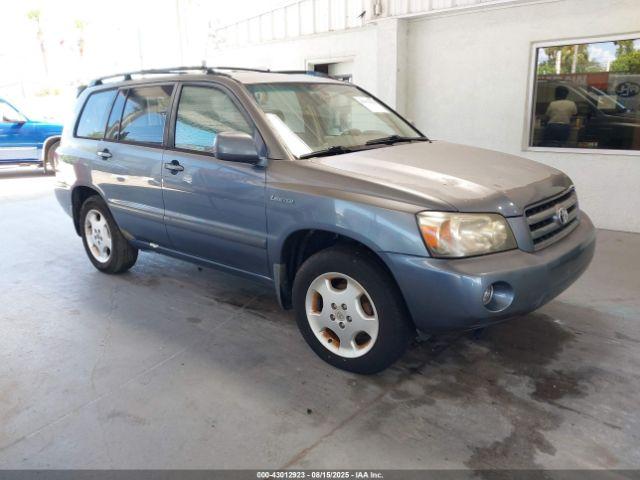  Salvage Toyota Highlander