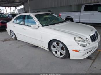  Salvage Mercedes-Benz E-Class