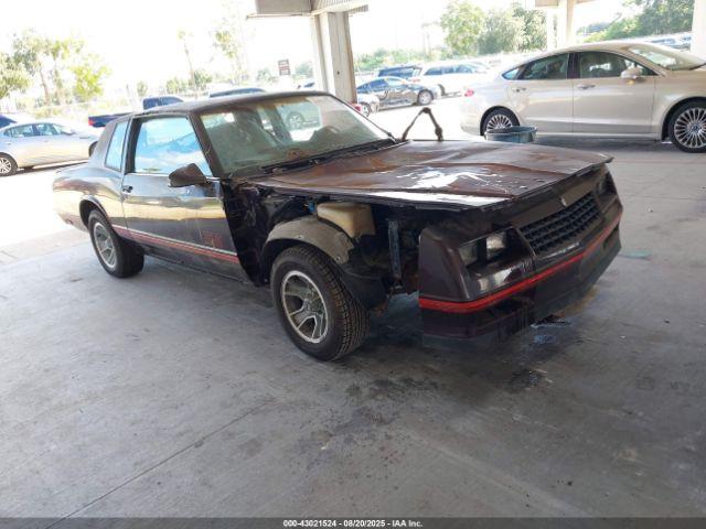  Salvage Chevrolet Monte Carlo