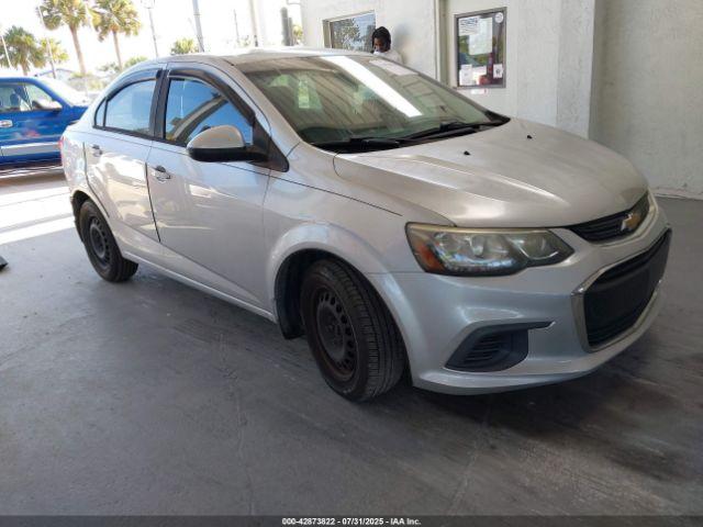  Salvage Chevrolet Sonic