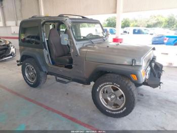  Salvage Jeep Wrangler