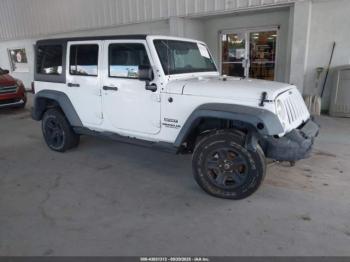  Salvage Jeep Wrangler