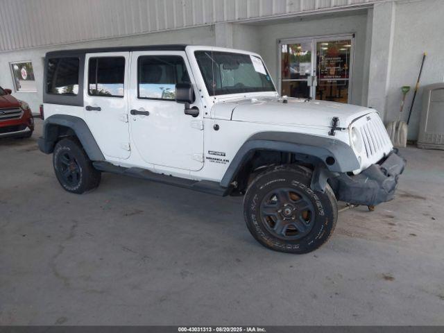  Salvage Jeep Wrangler