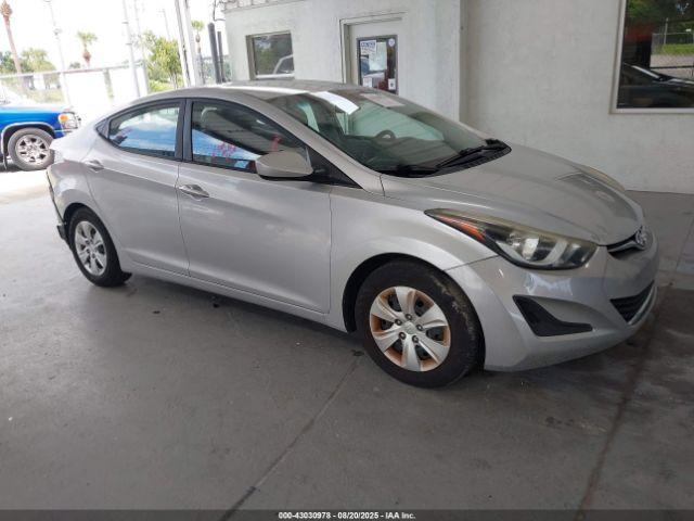  Salvage Hyundai ELANTRA