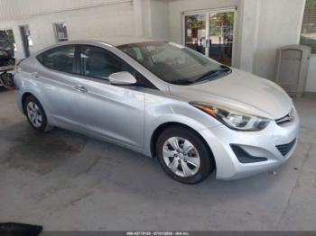  Salvage Hyundai ELANTRA