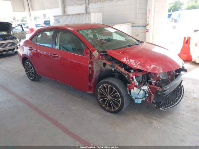  Salvage Toyota Corolla