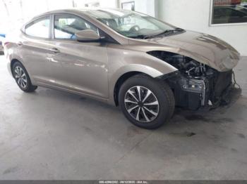  Salvage Hyundai ELANTRA