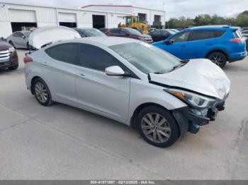  Salvage Hyundai ELANTRA