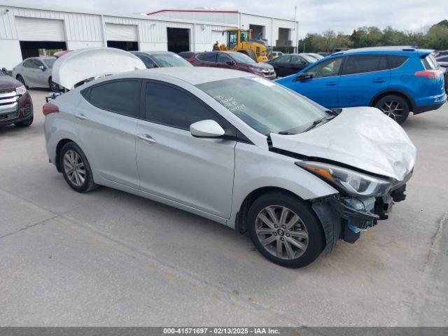  Salvage Hyundai ELANTRA