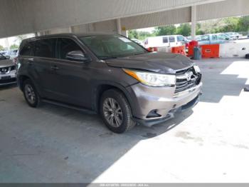  Salvage Toyota Highlander