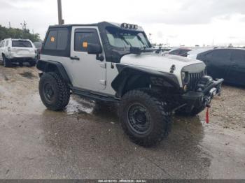  Salvage Jeep Wrangler