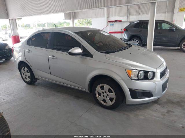  Salvage Chevrolet Sonic