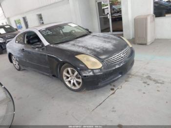  Salvage INFINITI G35