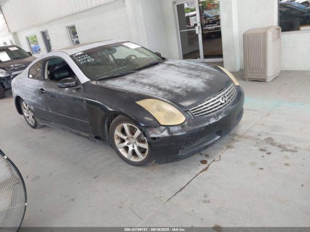 Salvage INFINITI G35