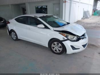  Salvage Hyundai ELANTRA