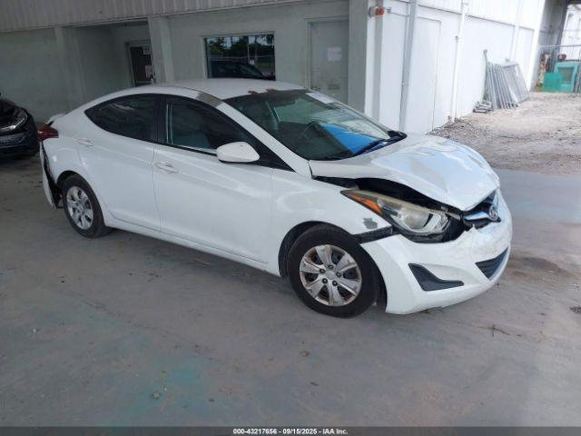  Salvage Hyundai ELANTRA