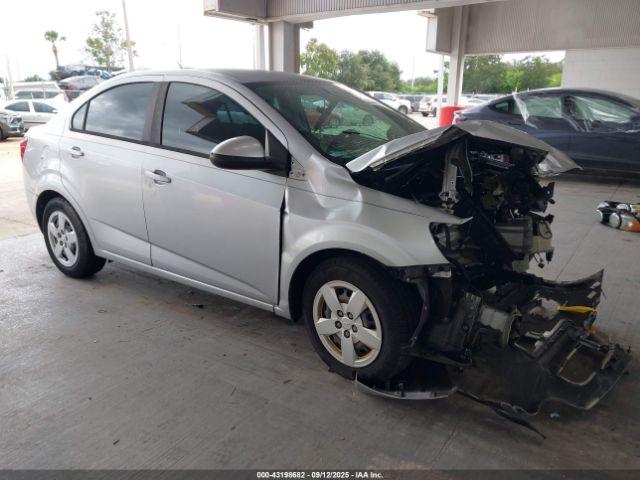  Salvage Chevrolet Sonic