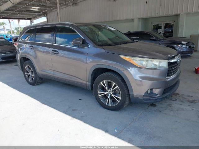  Salvage Toyota Highlander